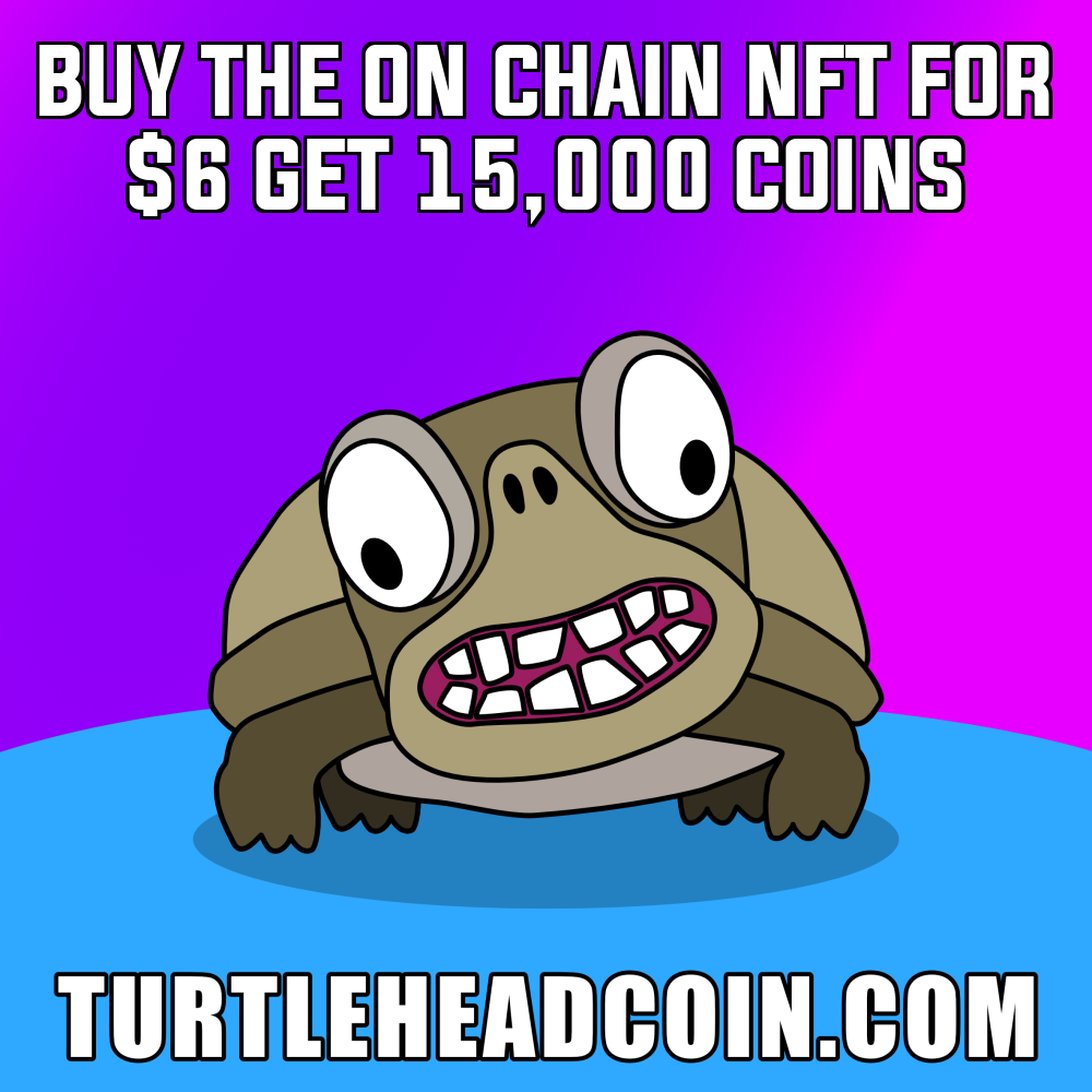 turtle head coin